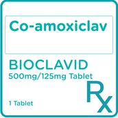 BIOCLAVID Co-amoxiclav 500mg/125mg 1 Tablet [PRESCRIPTION REQUIRED]