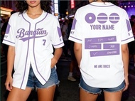 BTS Arirang World Tour Themed Baseball Jersey