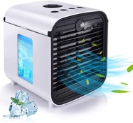 Hisome Portable Air Cooler, 4 in 1 Mobile Air Conditioner, Humidifier, Purifier and Aroma Diffuser, Evaporative Cooler with Water Tank