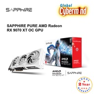 SAPPHIRE PURE AMD Radeon RX 9070 XT OC GPU - 2 years local warranty (Brought to you by Global Cyberm