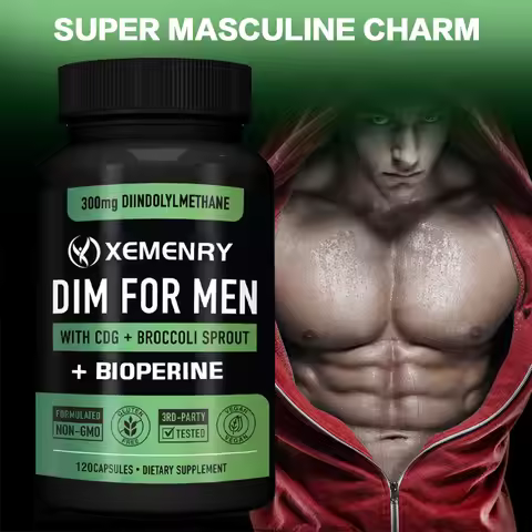 DIM Capsules - DIM Supplement for Men and Women | Herbal Supplement for Hormone Balance, Menopause a