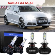 Audi A3 A4 A5 A6(Head Lamp) H7 LED Light Car Headlight Auto Head light Lamp 6000k White Light COD