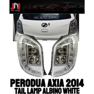 Perodua axia SE 2014-2017 Tail Lamp Albino clear white