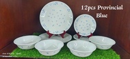 CORELLE ชุดจาน 12 ชิ้น Made in USA