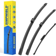 3 Factory Wiper blades Replacement For 2016-2021 Mercedes-Benz GLC 250/300/350/GLC43 AMG/GLC63 AMG O
