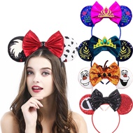 DISNEY Party Accessories Sequined Headband for Girl Encanto Mirabel Headdress Kid Frozen Anna Mouse 