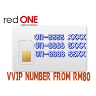 REDONE VVIP PREMIUM NUMBER 8888 LUCKY NUMBER SIM