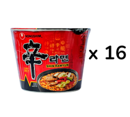 [原箱優惠] 農心 辛拉麵 杯麵 特辣香菇味 114g*16碗 辛辣大碗麵 新舊包裝隨機