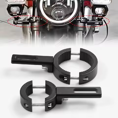 38mm-60mm/20mm-38mm Universal Motorcycle Headlight Mount Brackets Fork Clamp Mount Holder Motorcycle