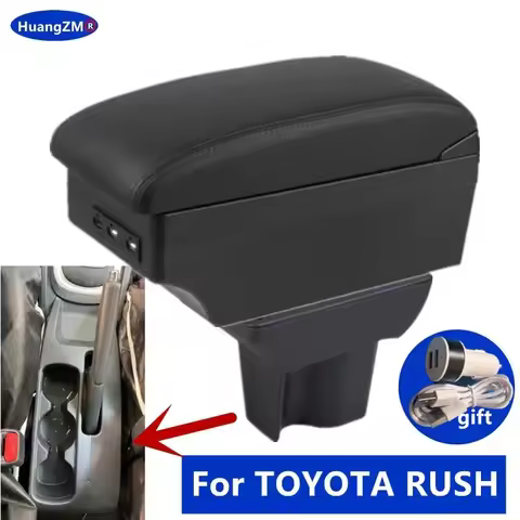 For TOYOTA RUSH Armrest Box For Toyota Avanza Rush Aruz Car Armrest box Dedicated Retrofit Interior 