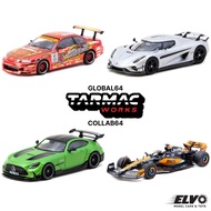 [SG Seller] Tarmac Works GLOBAL64/COLLAB64 Series - 1/64 Scale Diecast Model Car with Rolling Wheels