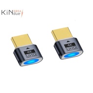 2Pcs -Compatible Dummy Plug 4K HDR Virtual Monitor EDID Headless Ghost Emulator Support 4k 60Hz 1080