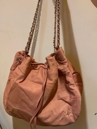 Agnes b bag 水桶包 粉紅色