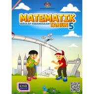 【New Format 2021】 Buku Teks Tahun 5 Matematik Sekolah Kebangsaan KSSR Semakan 2021