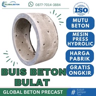 Buis Beton Resapan 80x50 Bulat Cor, Sumur, Buis Beton Resapan Bolong Berlubang, Saluran Air, Gorong 