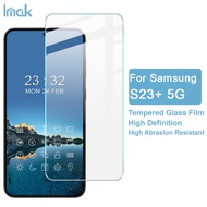 imak Samsung Galaxy S23 Plus 5G Transparent Tempered Glass Film 9H Samsung Mobile Phone Screen Protector Film