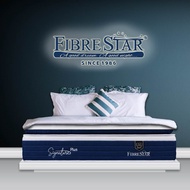 [FREE SHIPPING] Fibre Star Signature-Plus 5 Zone Latex 14 Inches Pocket Spring Mattress with Plus Top (Single/Super Sing