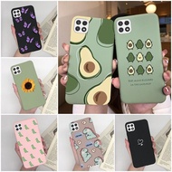 For Samsung Galaxy A22 A22s F42 5G Case Cute Avocado Silicon Back Soft Phone Cover For Samsung A 22