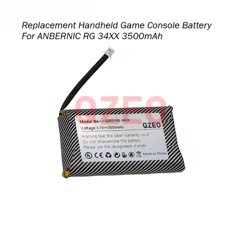 Replacement Handheld Game Console Battery For ANBERNIC RG 300 350 RG300 RG350 34XX RG34XX 34XXSP RG3