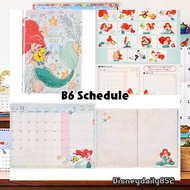 日本 Disney Ariel 2022 Schedule book 手帳B6 預訂 小魚仙