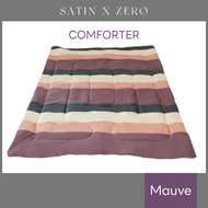 SatinxZero COMFORTER ผ้าห่มนวม 60"x80" ขนาด 3.5 ฟุต (Mauve)