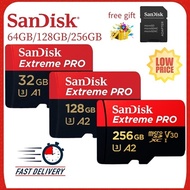discount 📢Ready Stock SanDisk SD Card Extreme Pro A2 Adapter U3 Class 10 Micro SDXC Memory Card 32G