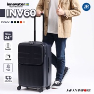 พร้อมส่ง กระเป๋าเดินทางแบบซิบ กระเป๋าเดินทาง กระเป๋าล้อลาก INNOVATOR  รุ่น INV60 ขนาด Body 24 นิ้ว รวมล้อ 26 นิ้ว JP Travel Store