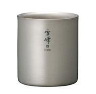 + $10 包順豐站/櫃: SNOW PEAK TW-123 STACKING MUG SNOW PEAK H300, Double-Wall / 雪峰鈦雙層杯 / 全新