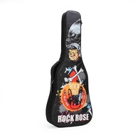 itar 41 Inch Thickened Waterproof Oxford Nylon Double Straps Cotton Padded Guitar Case Gig Backpack
