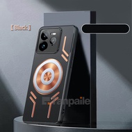Tanpaile-cho Realme GT7 Pro đồng kim loại vỏ làm mát chống sốc chơi game giảm chấn Cứng Tản nhiệt bả