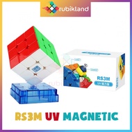 Rubik 3x3 RS3M 2020/ RS3M 2021 Maglev MF3RS3 M Rubic Nam Châm 3 Tầng Stickerless MF3RS V3 M Đồ Chơi