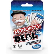 Monopoly Deal Card Game เกมเศรษฐี การ์ดเกม แบบไผ่ Board Game บอร์ดเกม ของแท้