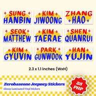 ZEROBASEONE Jeepney Stickers