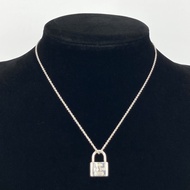 【二手】Tiffany & Co.) 1837 系列 Cadena Lock Ag925 項鍊，9.7克銀