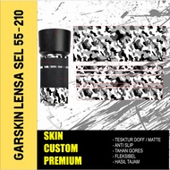 Garskin sony e 55-210 mm F4.5-6.3 can be customized