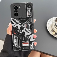 Softcase Xiaomi Poco F3 - Motif Mesin  Silikon Pro Camera Casing HP Pelindung Handphone