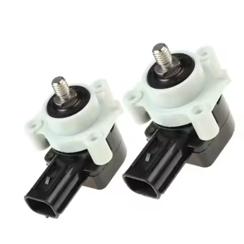 N60R-2Pcs Front+Rear Headlamp Leveler Height Sensor With Cable 8651A064 8651A065 For Mitsubishi Paje