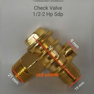 (1/2Hp SDP) Check Valve model 1/2 Hp SDP check valve kompresor 1/2hp - 2hp SDP
