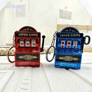 Whole Store Mini Fruit Machine Keychain Pendant Las Vegas 777 Retro Shaker Small Toy Lottery