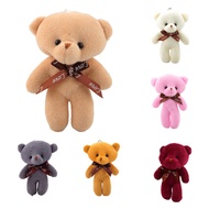 Teddy Bear Plush Toy Keychain Keyring Pendant Stuffed Doll Gift Girlfriend Kids Mini