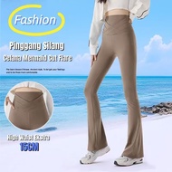 New yoga pants 2025, Highwaist Flare Leggings / Cutbray Leggings, women's yoga pants, women's trouse