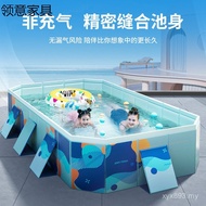 Inflatable Foldable Children's Padding Pool Clip Net Swimming Pool Bracket Baby Pool New Product Hou