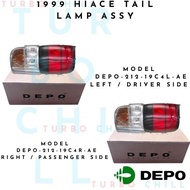 DEPO-212-19C4-AE 1999 HIACE TAIL LAMP ASSY ECE.