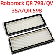 Compatible with Roborock QR 798/QV 35A/QR 598 robot vacuum filters
