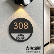 ✨Household Number Household Creative Stage-Level Residential Store Villa Villa B & B Room Number 25.