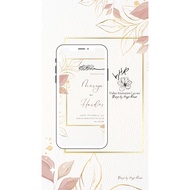 KAD DIGITAL KAHWIN/AQIQAH/BIRTHDAY (MP4 VIDEO FORMAT + PDF + IG FB FORMAT)