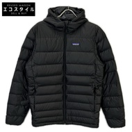Patagonia 84902 黑色高蓬鬆度羽絨連帽衫，S 碼 [二手]