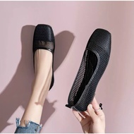 Ballet Flats With Breathable Mesh