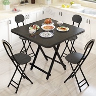 【In stock】MXH Foldable Table Household Dining Table Simple Portable Square Table Y9FK