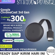 Google Chromecast 3/3rd Generation HDMI Media Streamer Black Black